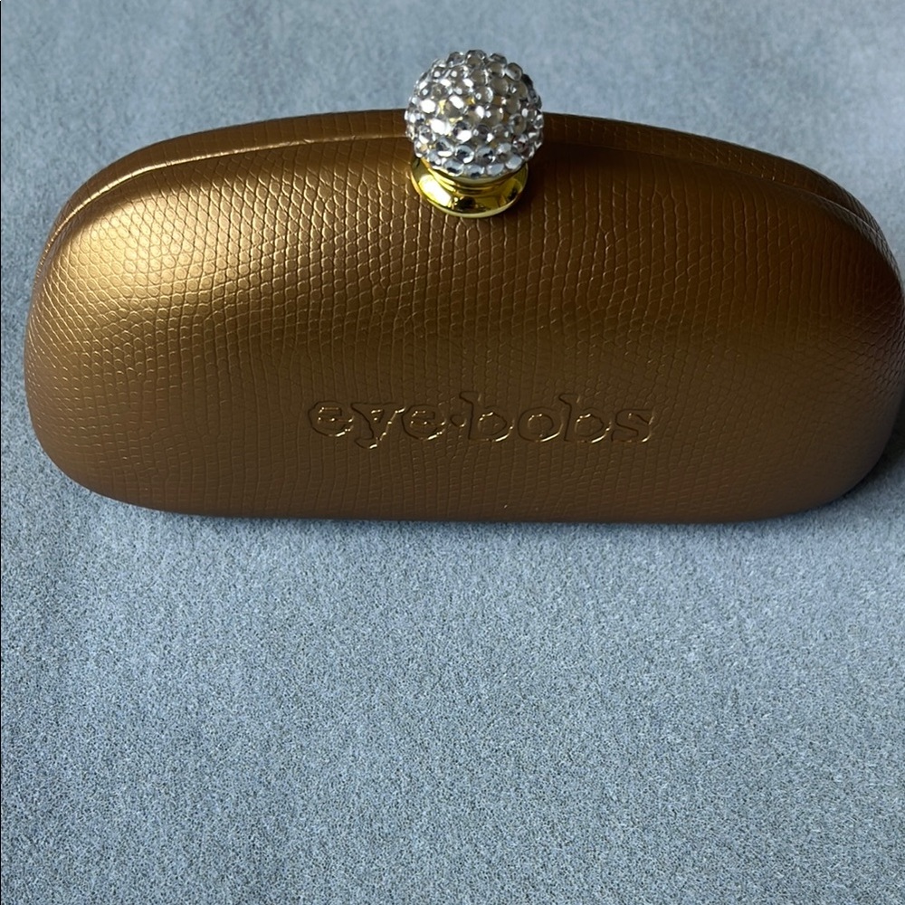 Gold eye glass case Eye-Bobs